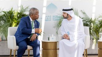 Hamdan Bin Mohammed Meets Seychelles President