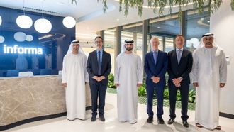 Mansoor Bin Mohammed Opens Informa Office In Dubai