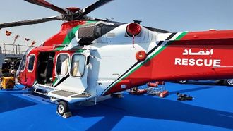 المروحيات المتطورة في نافدكس 2025 تعزز أمن الإمارات