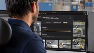 New Free Text Search In AXIS Camera Station Pro