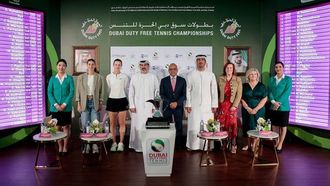 Raducanu Faces Sakkari In Dubai Debut