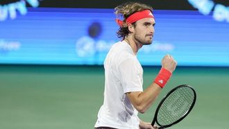 Tsitsipas Triumphs Against Sonego In Dubai