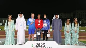 تألق رياضيي الإمارات في دورة الألعاب البارالمبية بالشارقة
