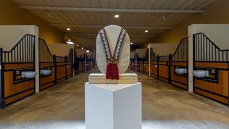 ويرث يعرض أعماله الفنية في كأس السعودية 2025