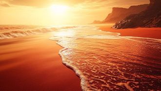 Zhurong Rover Reveals Mars Had Beaches