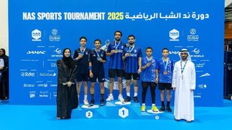 النصر ينتصر في بطولة الريشة الطائرة