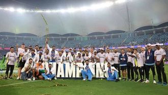 BCCI Celebrates ICC Champions Trophy 2025 Win