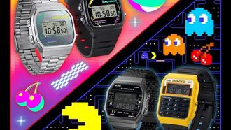 CASIO تحتفل بالذكرى السنوية الخامسة والأربعين لإطلاق PAC-MAN من خلال الساعات