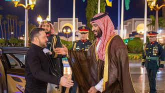 Crown Prince Hosts Ukrainian President Zelenskyy