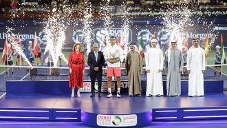Tsitsipas Wins Dubai Duty Free Tennis Title