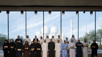 Khaled Bin Mohamed Celebrates Quran Award Winners