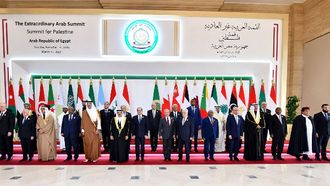 Arab Summit Approves Gaza Recovery Plan