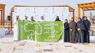 Ajman Parks Win Green Flag Award
