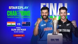 الهند ضد نيوزيلندا: نهائي كأس أبطال الكريكيت الدولي