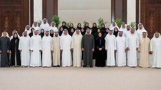 UAE President Hosts FNC Delegation For Ramadan