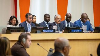UAE And Senegal Start UN Water Conference Process