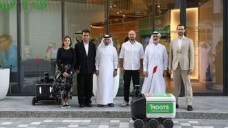 Yango Group And ROOTS Launch Delivery Robots In Dubai