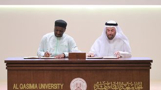 Al Qasimia University Signs MoU With Academy
