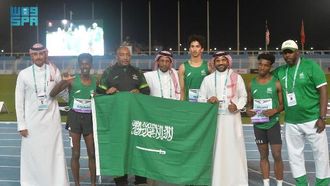 المنتخب السعودي يحصد خمس ميداليات في القطيف