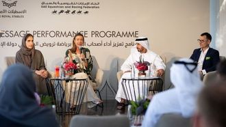 برنامج جديد لتدريب أصحاب الهمم على رياضة الفروسية