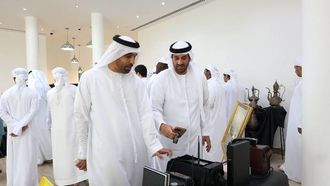 معرض تراثي في ​​مركز شباب فلج المعلا