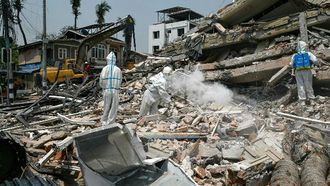 ارتفاع عدد قتلى زلزال ميانمار إلى 3354