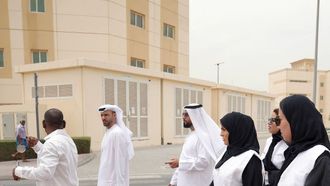 NHRI Visits Labour Accommodation Facility In Dubai