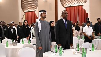 الشيخ شخبوط بن سلطان آل نهيان يحيي ذكرى الإبادة الجماعية للتوتسي