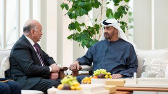 UAE President Meets Iraqi Foreign Minister