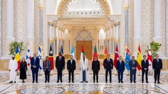 UAE President Welcomes New Ambassadors