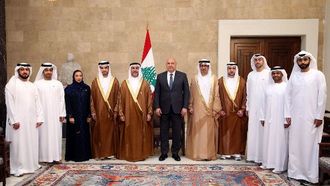 وفد إماراتي يزور لبنان لبحث التنمية