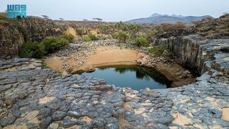 Exploring Aseer's Unique Basalt Columns