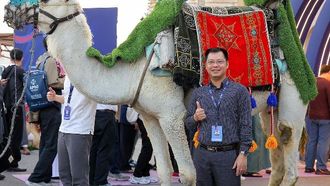 الوفود تستكشف التراث الثقافي للمملكة العربية السعودية