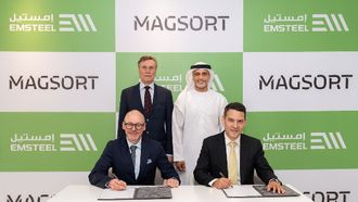 EMSTEEL And Magsort Team Up For Cement Innovation