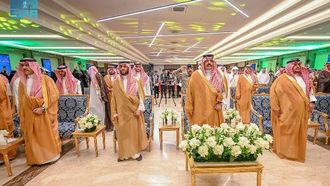 حفل التخرج برعاية الأمير عبد العزيز في حائل