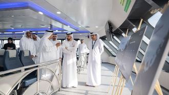 حمدان بن زايد يدشن عبارات جديدة في جزيرة دلما