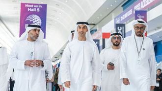 خالد بن زايد في فعالية صنع في الإمارات