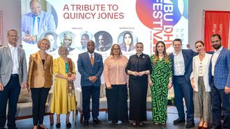 Quincy Jones Honoured At Abu Dhabi Festival