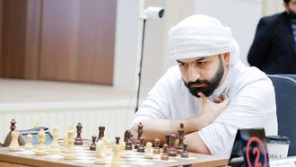 Salem Abdulrahman At Sharjah Chess Masters