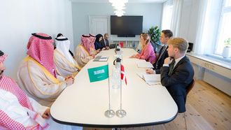 Saudi And Denmark Ministers Discuss Trade Growth