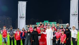 SWSC Wins 28 Medals At UAE Athletics Cup
