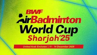 الشارقة تستضيف أول بطولة كأس العالم للريشة الطائرة 2025
