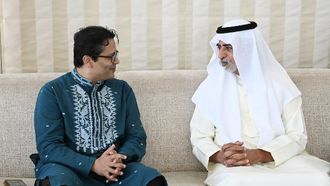 Bangladesh Envoy Meets Nahyan Bin Mubarak
