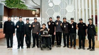 أعضاء مؤسسة زايد العليا يحصلون على شهادة باريستا