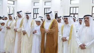 الشيخ سعود يؤم صلاة عيد الأضحى المبارك