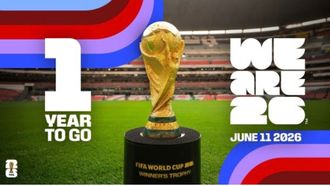 Countdown To FIFA World Cup 2026 Begins
