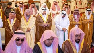 صلاة جنازة الأمير مشعل في الرياض