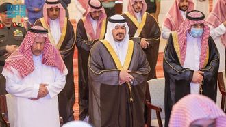 صلاة الجنازة على الأمير فيصل بن خالد