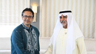 نهيان بن مبارك يلتقي مبعوث بنغلاديش