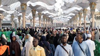Over 12 Million Worshippers At Prophet's Mosque